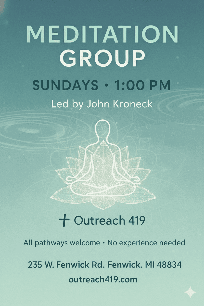 Meditation Group Outreach 419